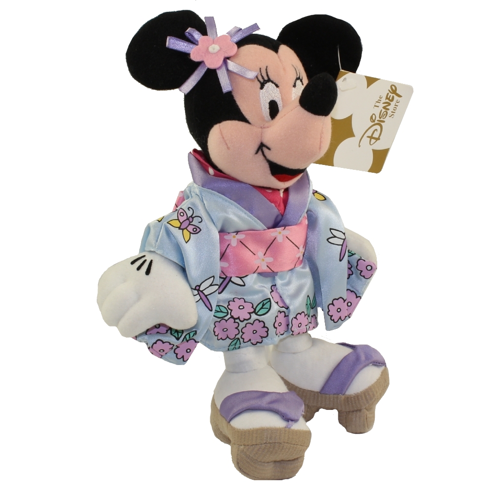 Disney Bean Bag Plush - GLOBE-TROTTING MINNIE MOUSE (Japanese)(9 inch)