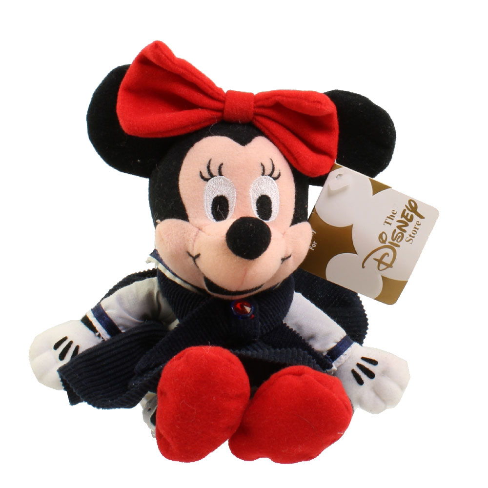 Disney Bean Bag Plush - JULY BIRTHSTONE MINNIE (Mickey Mouse) (10 inch)