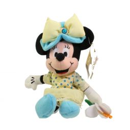 Disney Bean Bag Plush - MARCH BIRTHSTONE MINNIE (Mickey Mouse) (10 inch)