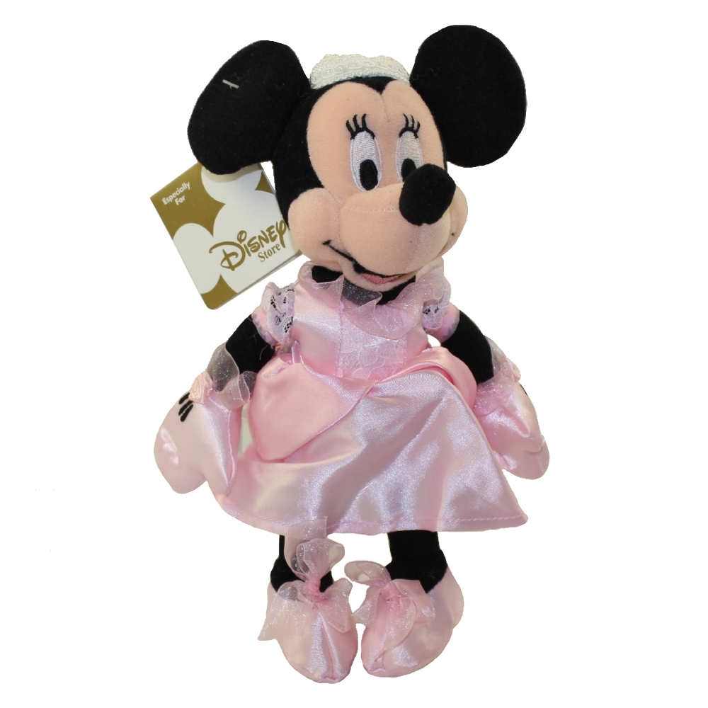Disney Bean Bag Plush - PINK PRINCESS MINNIE (Mickey Mouse)(8 inch)