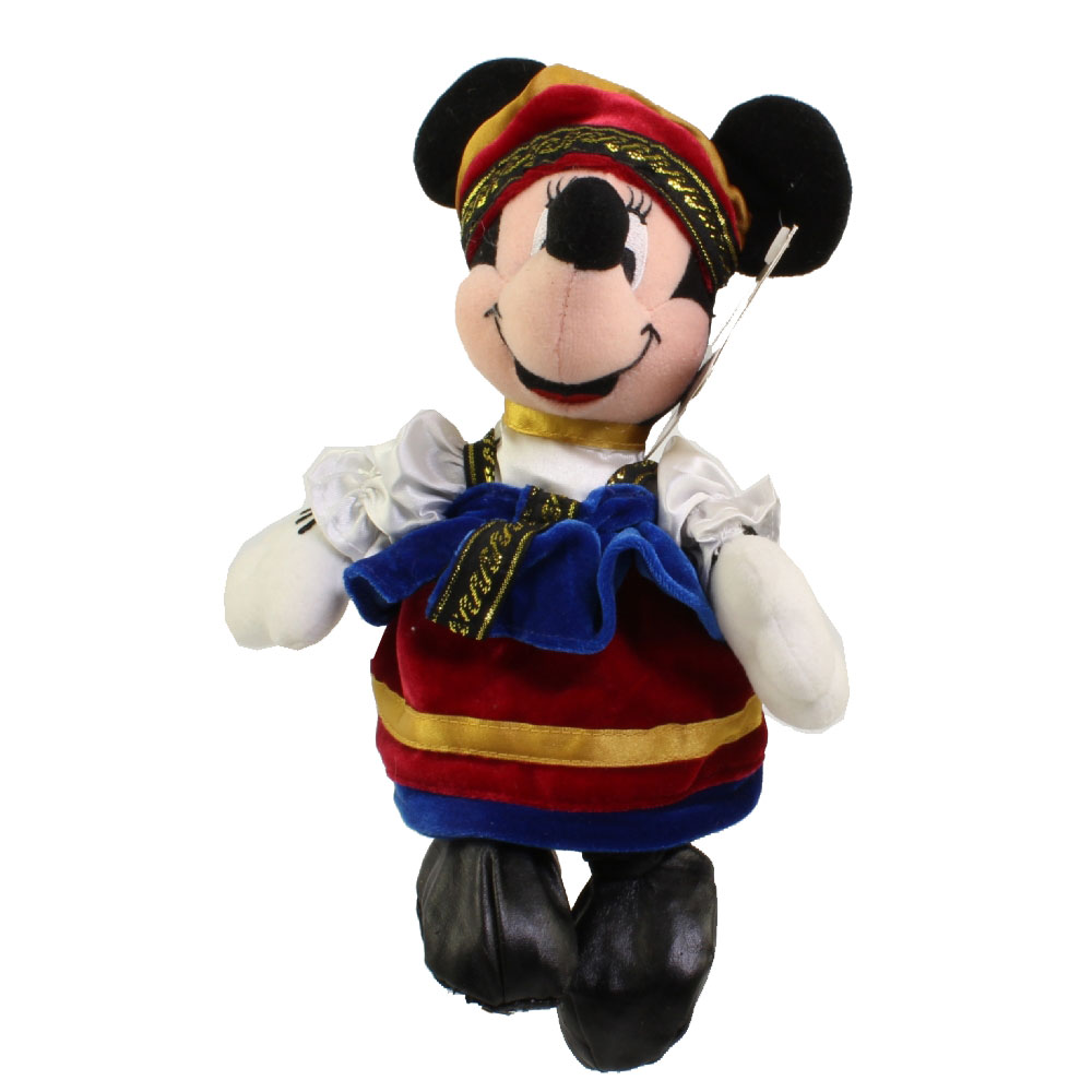 Disney Bean Bag Plush - RUSSIAN MINNIE (Mickey Mouse) (10 inch)