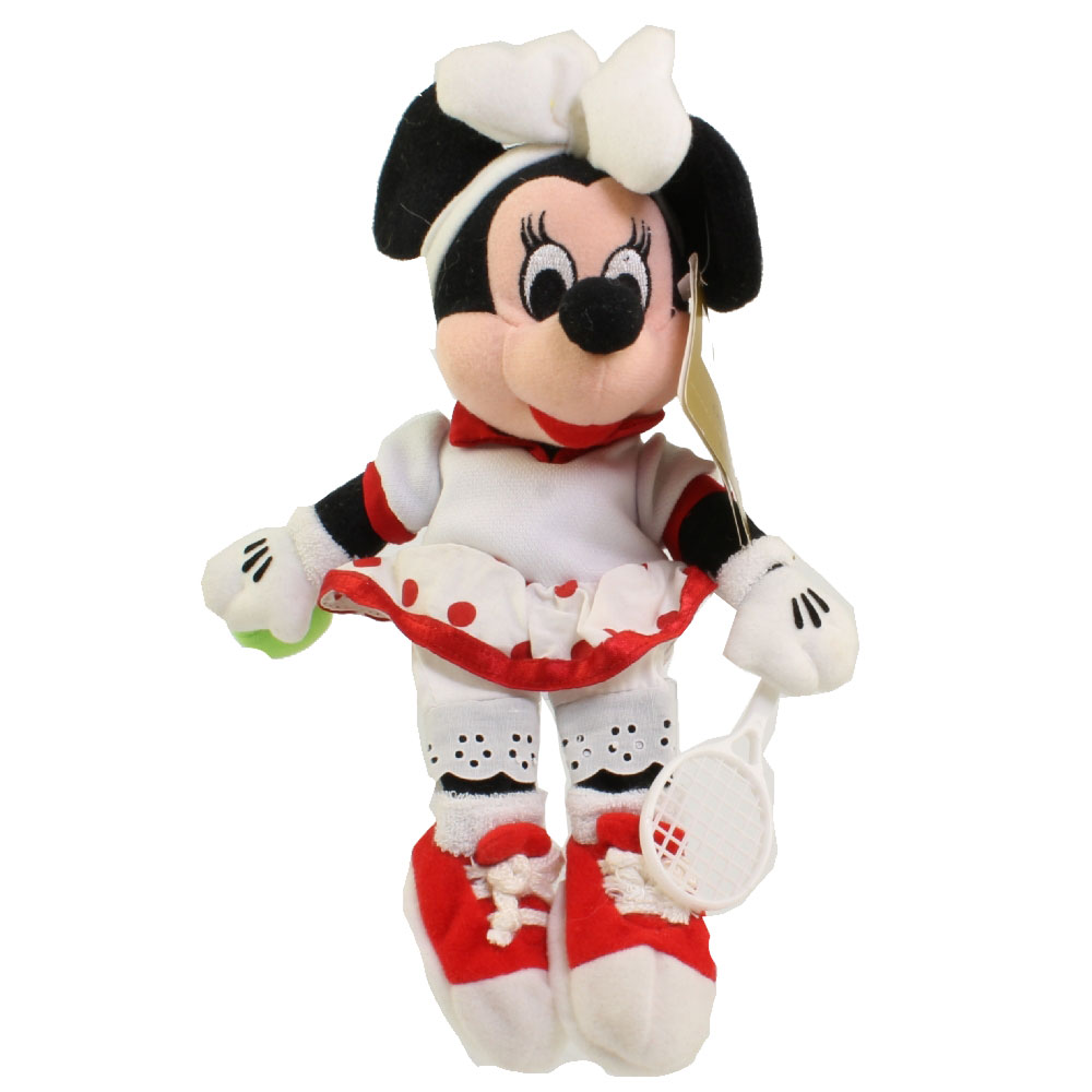 Disney Bean Bag Plush - TENNIS MINNIE (Mickey Mouse) (10.5 inch)