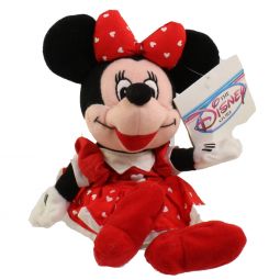 Disney Bean Bag Plush - VALENTINE MINNIE (Mickey Mouse) (9.5 inch)
