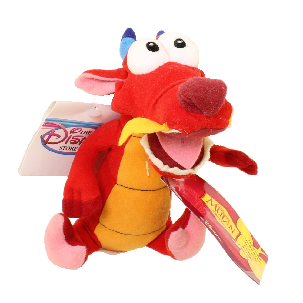 Disney Bean Bag Plush - MUSHU (Mulan) (8 inch)