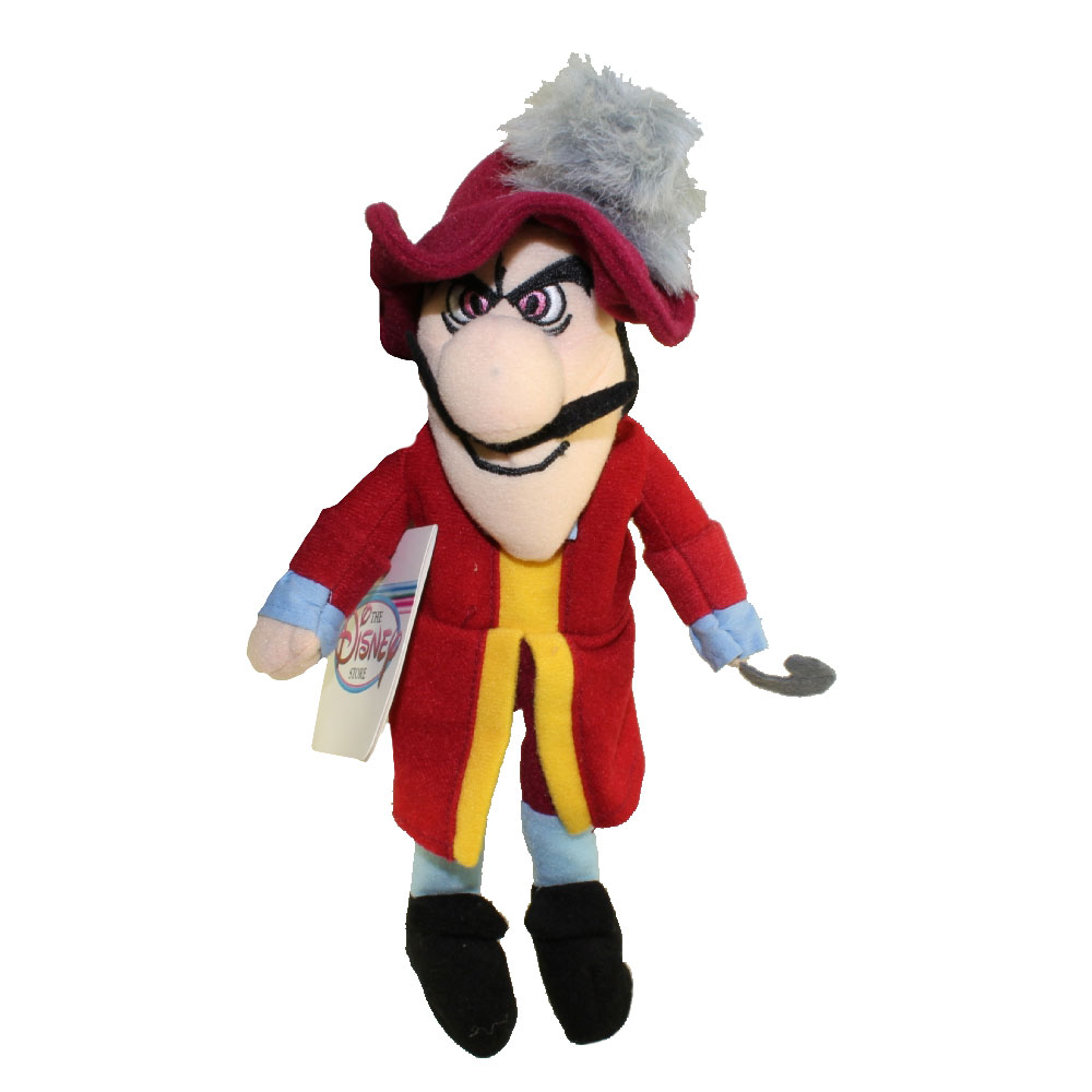 Disney Bean Bag Plush - CAPTAIN HOOK (Peter Pan) (10.5 inch)