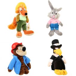 Disney Bean Bag Plush - SET OF 4 Song of the South (BR'ER BEAR, FOX, RABBIT & VULTURE)