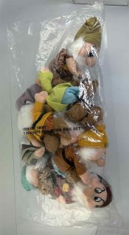 Disney Bean Bag Plushes - SET OF 7 DWARVES [Snow White] *Sealed Bag*