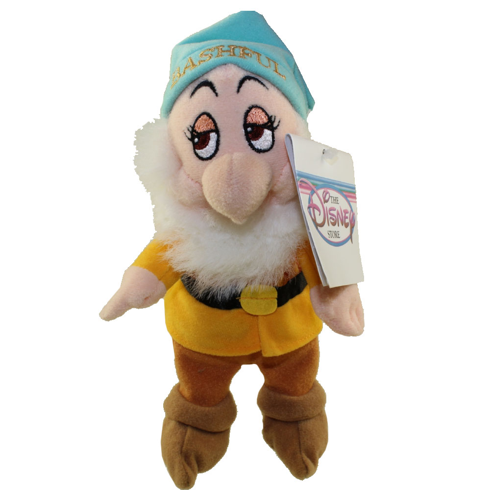 Disney Bean Bag Plush - BASHFUL (Snow White & the Seven Dwarfs) (10 inch)
