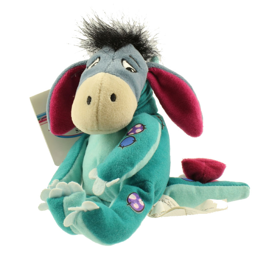 Disney Bean Bag Plush - DINOSAUR EEYORE (Winnie the Pooh) (9 inch)