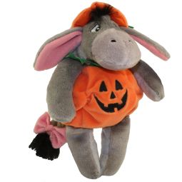 Disney Bean Bag Plush - PUMPKIN EEYORE (Winnie the Pooh)(10 inch)