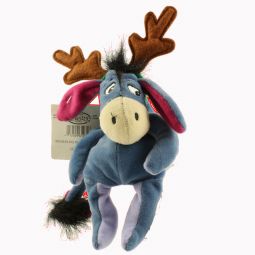 Disney Bean Bag Plush - REINDEER EEYORE (Winnie the Pooh) (9 inch)