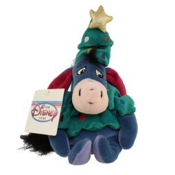 Disney Bean Bag Plush - CHRISTMAS TREE EEYORE (Winnie the Pooh)(9 inch)