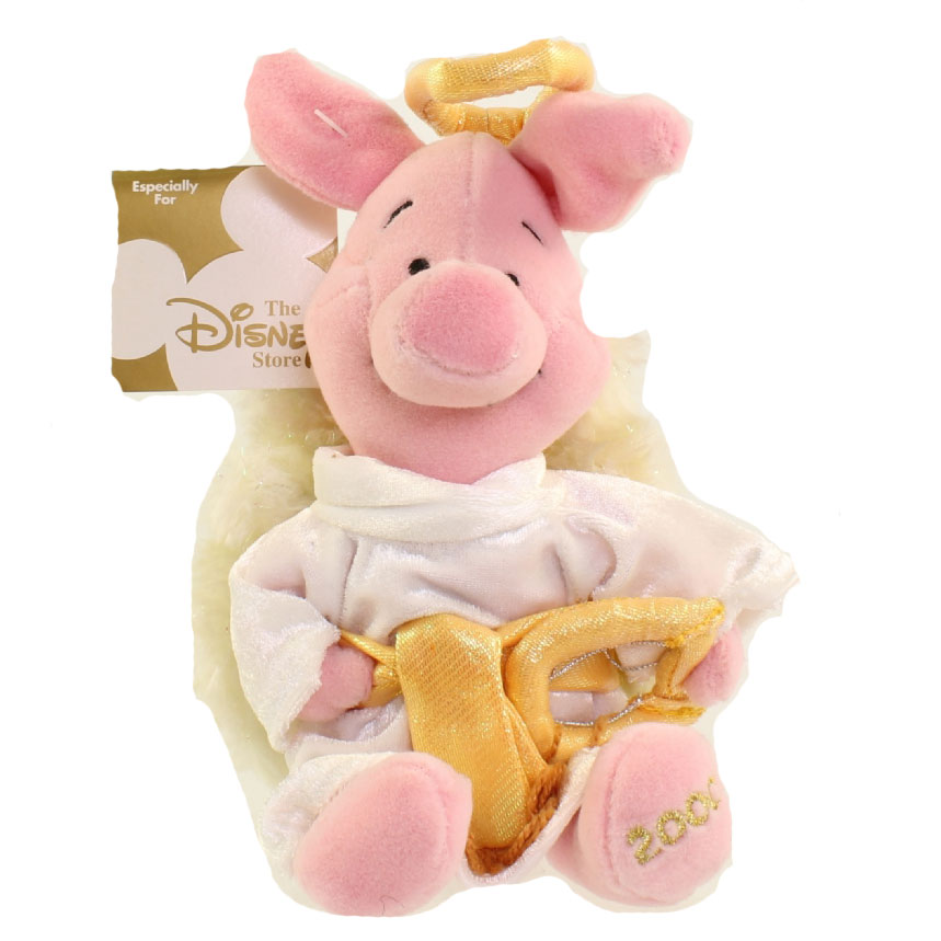 Disney Bean Bag Plush - CHOIR ANGEL PIGLET (Winnie the Pooh) (8 inch)