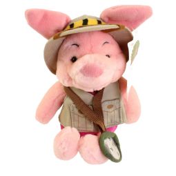 Disney Bean Bag Plush - SAFARI PIGLET (Winnie the Pooh) (8 inch)