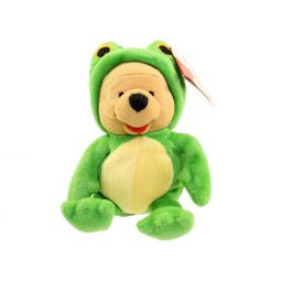 Disney Bean Bag Plush - POOH AS A FROG (Winnie the Pooh) (8.5 inch)