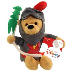 Disney Bean Bag Plush - KNIGHT POOH (Winnie the Pooh) (9 inch)