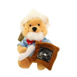 Disney Bean Bag Plush - PROFESSOR POOH (Winnie the Pooh) (9 inch)