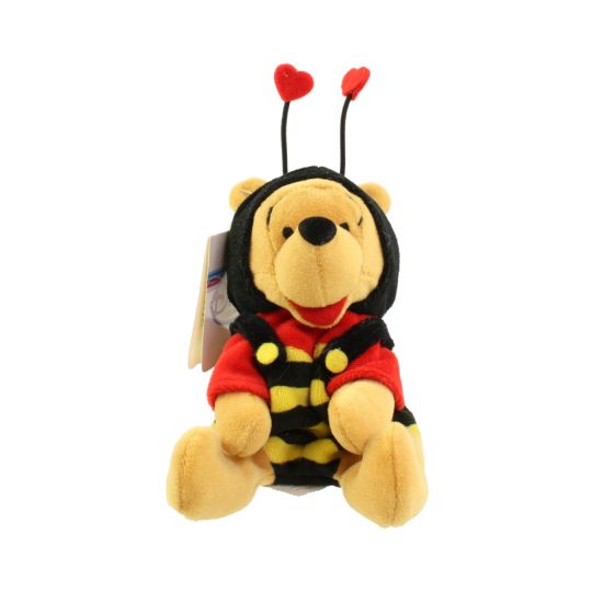 Disney Mini Beanbag Winnie The Pooh Baseball Bee 8 Inch Plush Collectible for sale online 
