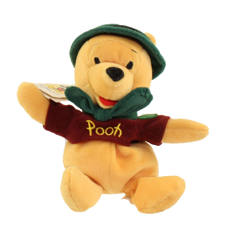 Disney Bean Bag Plush - WILDERNESS POOH (Winnie the Pooh) (8 inch)