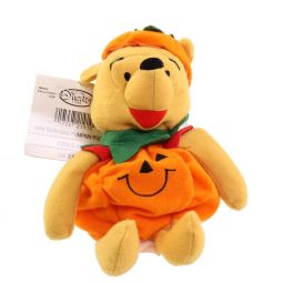 Disney Bean Bag Plush - PUMPKIN POOH (Winnie the Pooh) (9 inch)