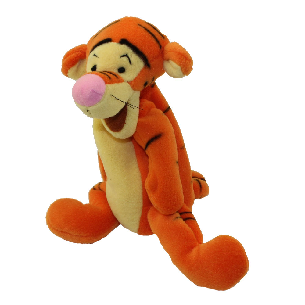 Disney Bean Bag Plush - TIGGER (Winnie the Pooh)(Version 2 - Less Stripes)(9 inch)
