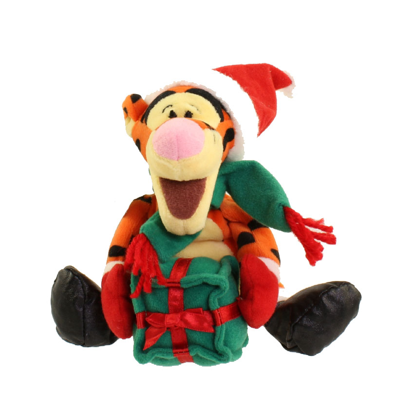 Disney Bean Bag Plush - SANTA TIGGER (Winnie the Pooh) (10.5 inch)