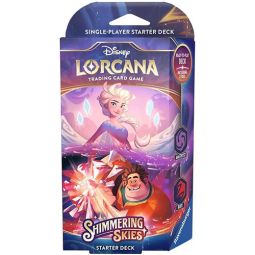 Disney Lorcana TCG - Shimmering Skies S05 - STARTER DECK [Amethyst & Ruby]