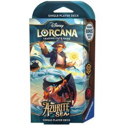 Disney Lorcana TCG - Azurite Sea S06 - SINGLE-PLAYER DECK [Amber & Ruby]