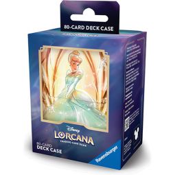 Disney Lorcana TCG Supplies - 80-Card Deck Case Box - CINDERELLA [Ballroom Sensation]