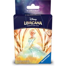 Disney Lorcana TCG Supplies - Deck Protectors - CINDERELLA [Ballroom Sensation][65 Sleeves]
