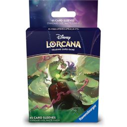 Disney Lorcana TCG Supplies - Deck Protectors - URSULA [Deceiver of All][65 Sleeves]