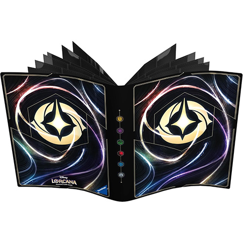Disney Lorcana TCG Supplies Lorebook Card Portfolio - CARD BACK (Shimmering  Skies)[Holds 252 Cards]: BBToyStore.com - Toys, Plush, Trading Cards,  Action Figures & Games online retail store shop sale