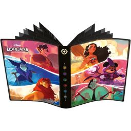 Disney Lorcana TCG Supplies Lorebook Card Portfolio - NICHOLAS KOLE ILLUSTRATIONS [Holds 252 Cards]