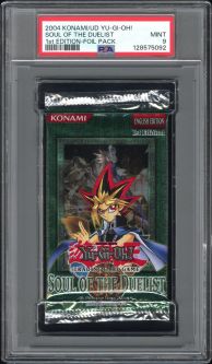 PSA 9 - Yu-Gi-Oh Cards - Soul of the Duelist - Booster Pack - MINT