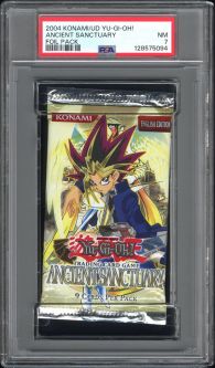 PSA 7 - Yu-Gi-Oh Cards - Ancient Sanctuary - Booster Pack - NM