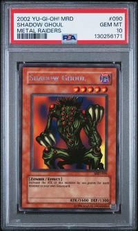 PSA 10 - Yu-Gi-Oh Card - MRD-090 - SHADOW GHOUL (rare) - GEM MINT