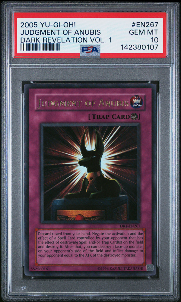 yugioh anubis trap card the Last Judge EN194 Judgment of Anubis Common 1st Edition Mint YuGiOh Card This is a Speed Duel card Yugioh Curse of Anubis SD1-EN028