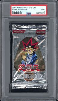 PSA 9 - Yu-Gi-Oh Cards - Dark Beginning 1 - Booster Pack (13 cards) - MINT