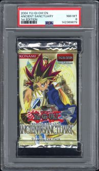 PSA 8 - Yu-Gi-Oh Cards - Ancient Sanctuary - Booster Pack [1st Edition] - NM-MT