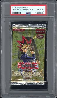PSA 10 - Yu-Gi-Oh Cards - Dark Revelation 1 - Booster Pack - GEM MINT