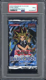 PSA 9 - Yu-Gi-Oh Cards - Dark Crisis - Booster Pack [1st Edition] - MINT
