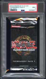 PSA 9 - Yu-Gi-Oh Cards - Tournament Pack 5 ( 5th Season ) - MINT