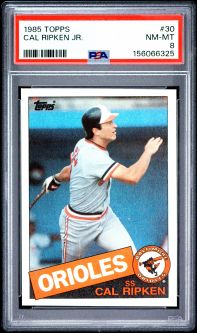 PSA 8 - CAL RIPKEN JR - 1985 Topps Baseball #30 - NM-MT