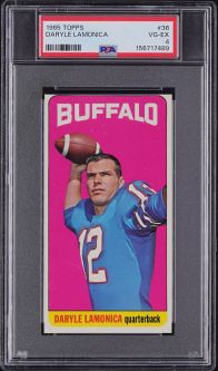 PSA 4 - DARYLE LAMONICA - 1965 Topps Football #36 - VG-EX