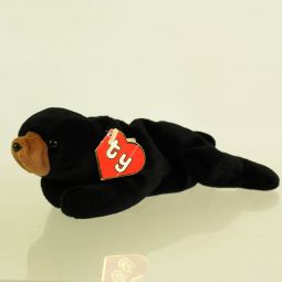 TY Beanie Baby - BLACKIE the Bear (2nd Gen Hang Tag - MWCTs)