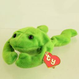 TY Beanie Baby - LEGS the Frog (2nd Gen Hang Tag - Near Mint)
