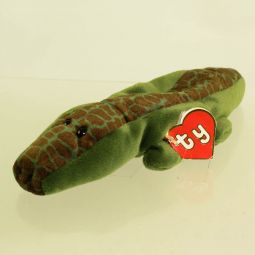 TY Beanie Baby - ALLY the Alligator (2nd Gen Hang Tag - MWNMTs)