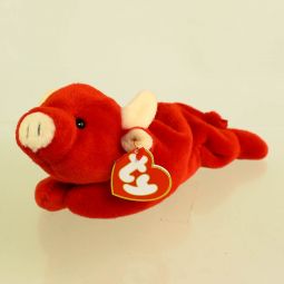 TY Beanie Baby - TABASCO the Bull (3rd Gen Hang Tag - MWMTs)