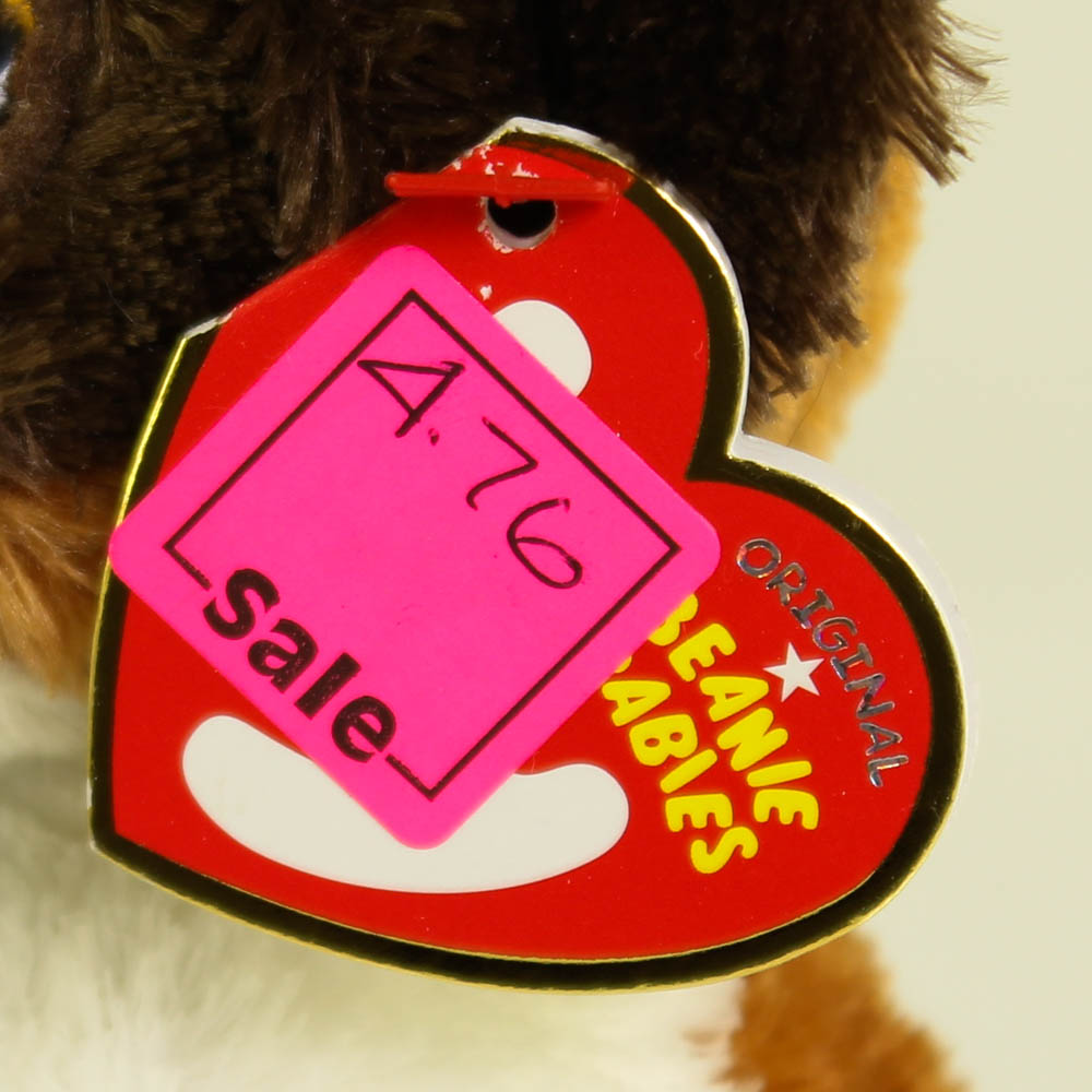 TY Beanie Baby YODEL the St. Bernard Dog (Big Eye Version) (6 inch) *MWNMTs*