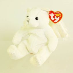 TY Beanie Baby - HEAVENLY the Angel Bear (7 inch) *NON MINT*